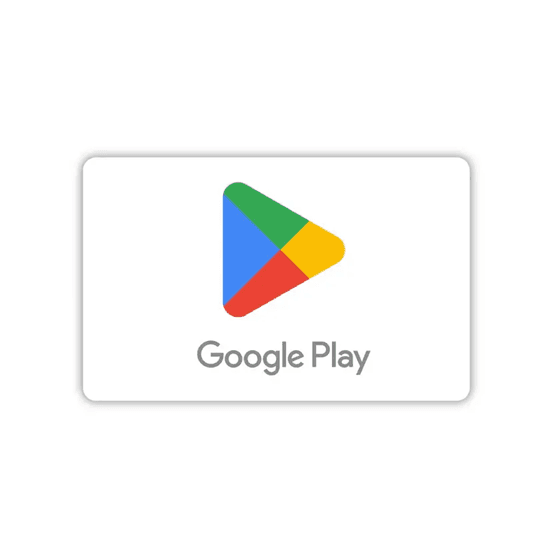 Gift Card Google Play R$ 109,90 - Cartão Presente Digital