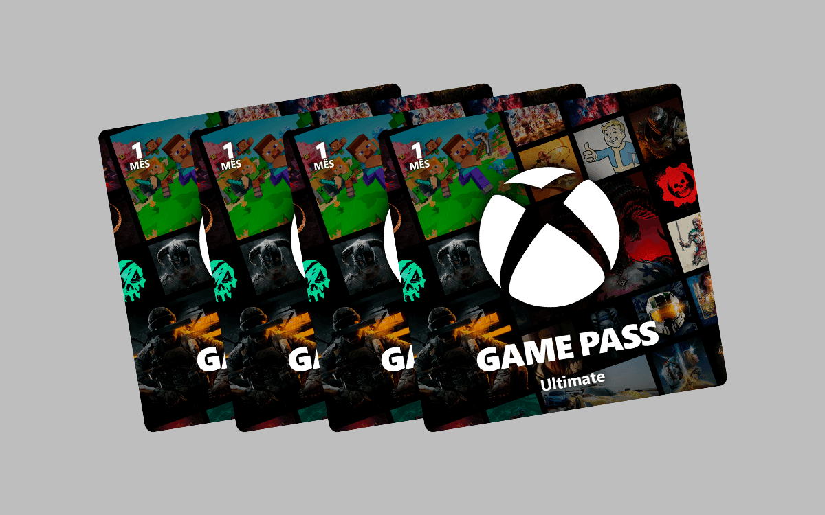 Xbox Game Pass Ultimate 1 mês - 4 unid.