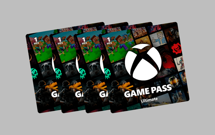 Xbox Game Pass Ultimate 1 mês - 4 unid.