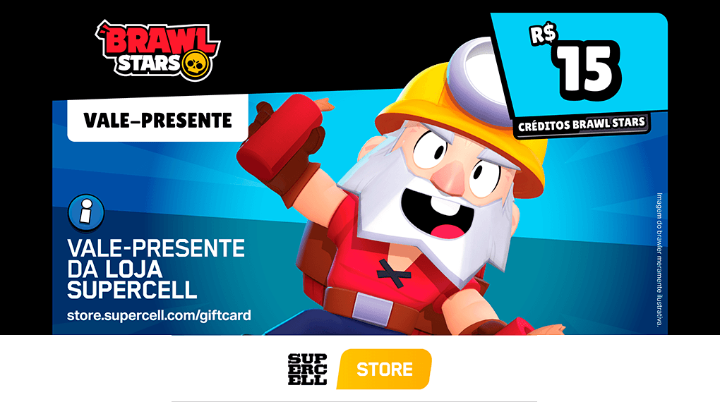 Supercell Brawl Stars 15 BRL Digital