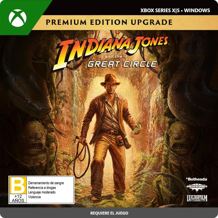 Indiana Jones and the Great Circle Premium Edition Upgrade - Microsoft Xbox Series X - Microsoft Xbox Series S - Windows - Download
