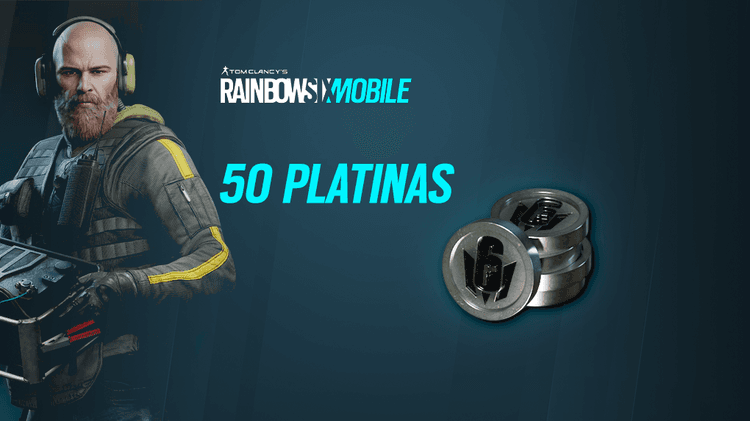 Rainbow Six Mobile - 50 Platinas
