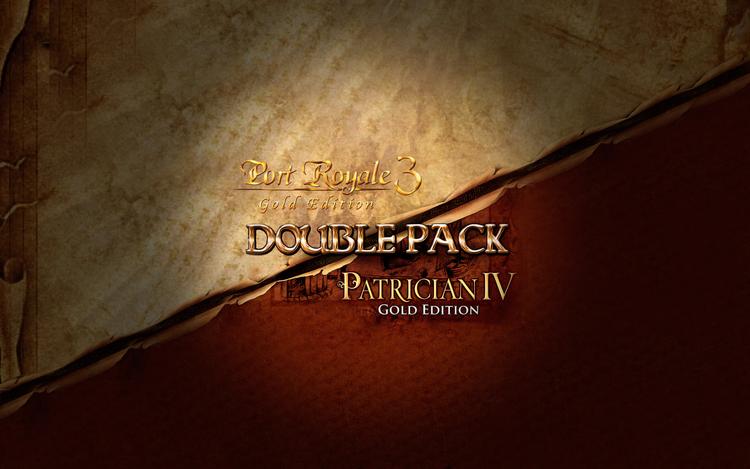 Double Pack Patrician IV Gold + Port Royale 3 Gold