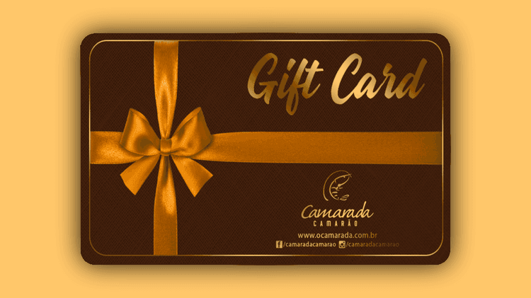 Gift Card Camarada Camarão - R$200