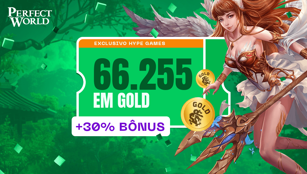 Perfect World - 66.255 Gold  +  30% bônus
