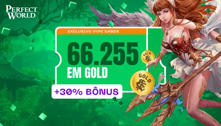 Perfect World - 66.255 Gold  +  30% bônus