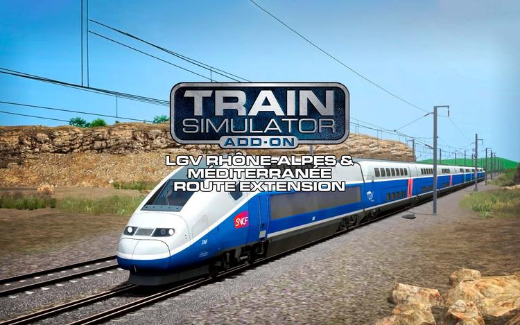 TRAIN SIMULATOR: LGV Rhône-Alpes & Méditerranée Route Extension Add-On (DLC)