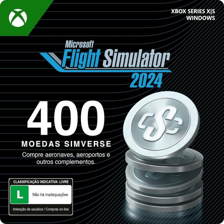 Microsoft Flight Simulator 2024 - 400 Simverse Coins