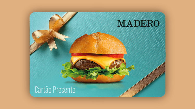 Gift Card Madero - R$200
