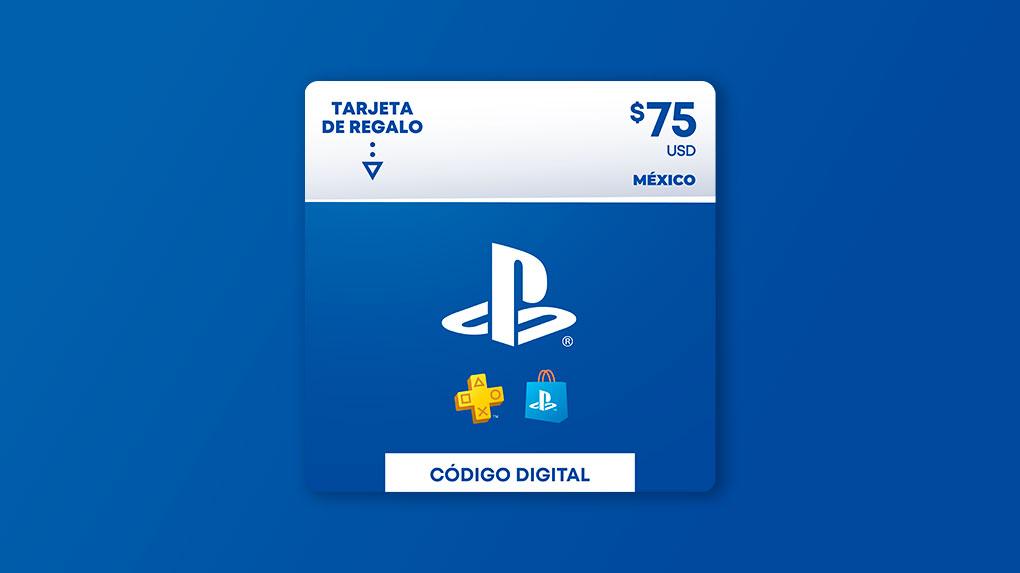 $75 PlayStation Store Gift Card (Mexico)