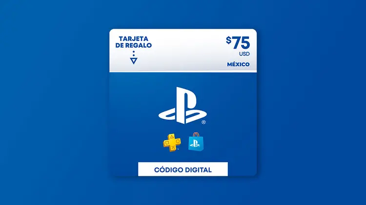 $75 PlayStation Store Gift Card (Mexico)