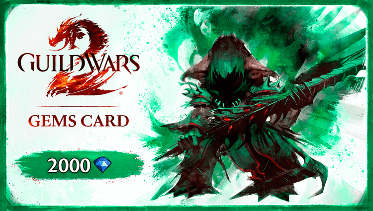 Guild Wars 2: Pacote de 2.000 Gems