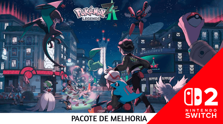 Pacote de melhoria Pokémon™ Legends: Z-A – Nintendo Switch™ 2 Edition