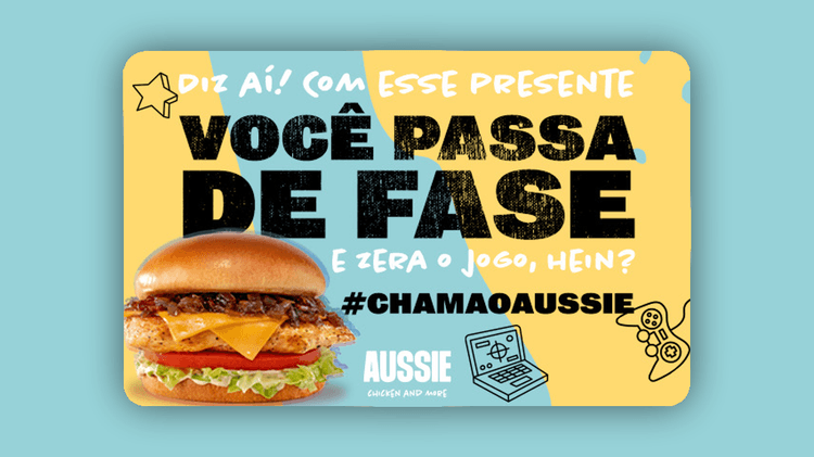Gift Card Aussie Grill  - R$50