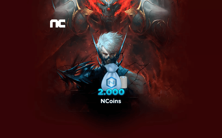 Pacote de 2000 Ncoins