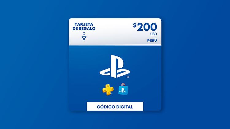 $200 PlayStation Store Gift Card (Peru)