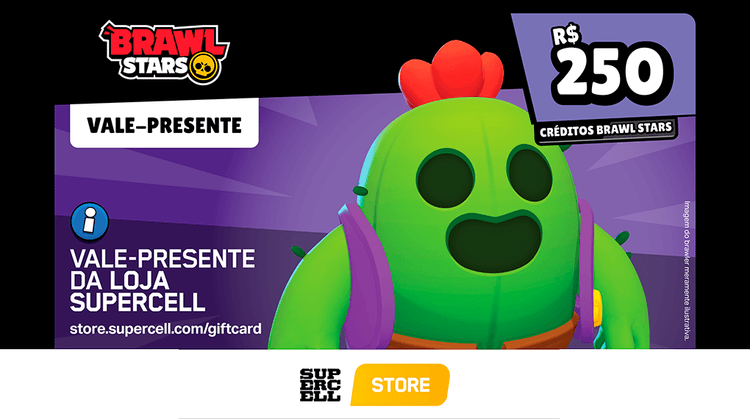 Supercell Brawl Stars 250 BRL Digital