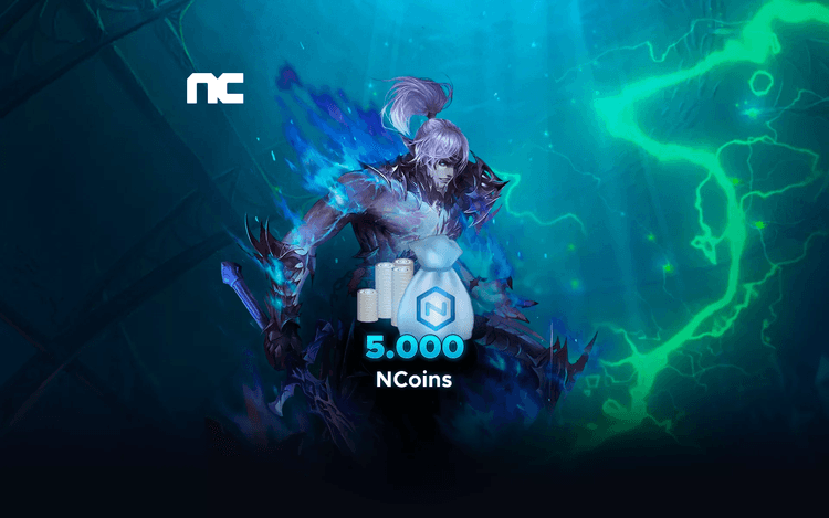 Pacote de 5000 Ncoins