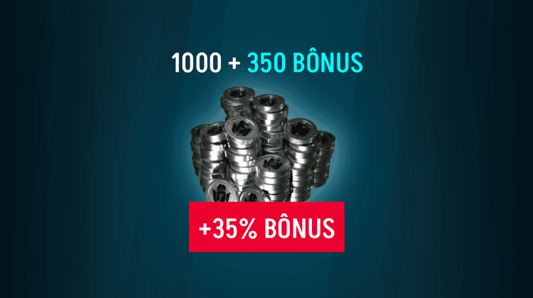 Rainbow Six Mobile - 1.000 Platina + Bônus de 350