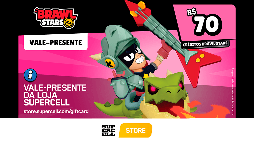 Supercell Brawl Stars 70 BRL Digital