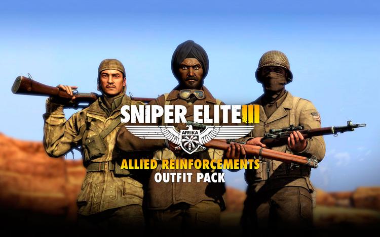 Sniper Elite III - Allied Reinforcements Outfit Pack (DLC)