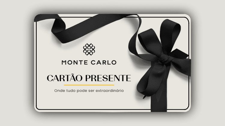 Gift Card Monte Carlo - R$100