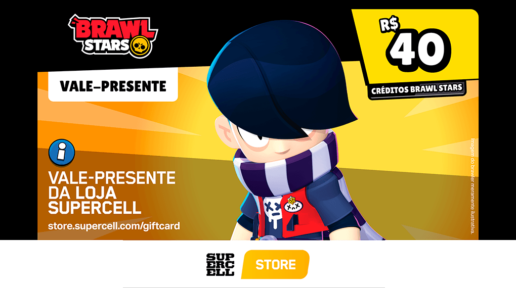Supercell Brawl Stars 40 BRL Digital