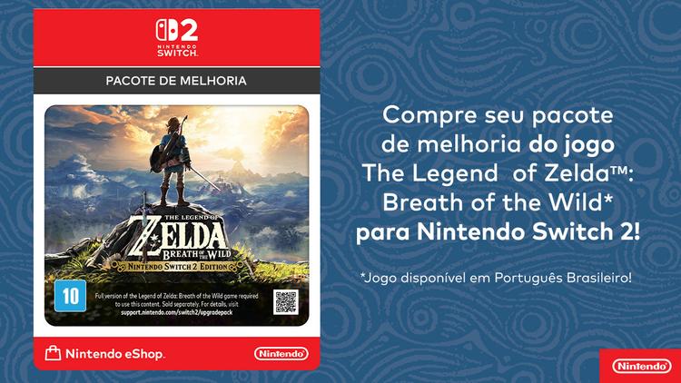 The Legend of Zelda: Breath of the Wild Upgrade Pack - Nintendo Switch 2