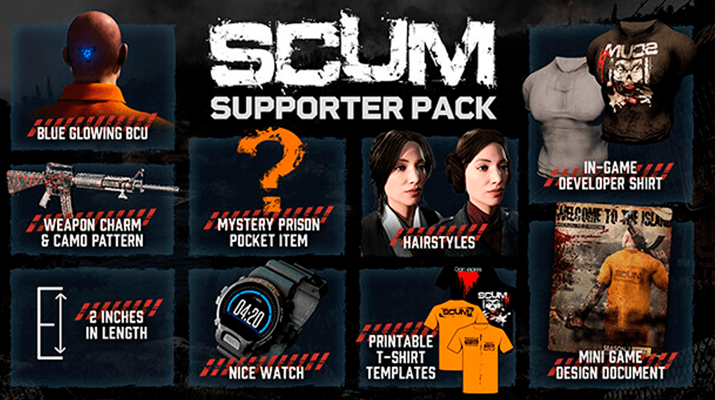 SCUM Supporter Pack