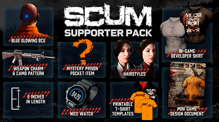 SCUM Supporter Pack