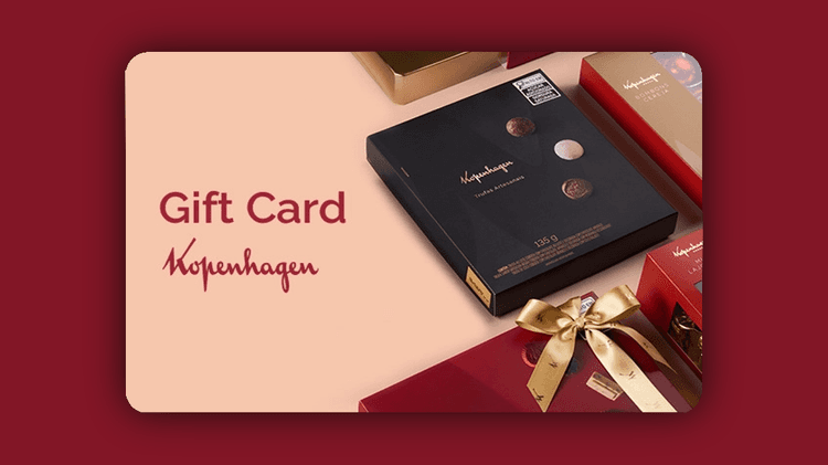 Gift Card Kopenhagen  - R$150
