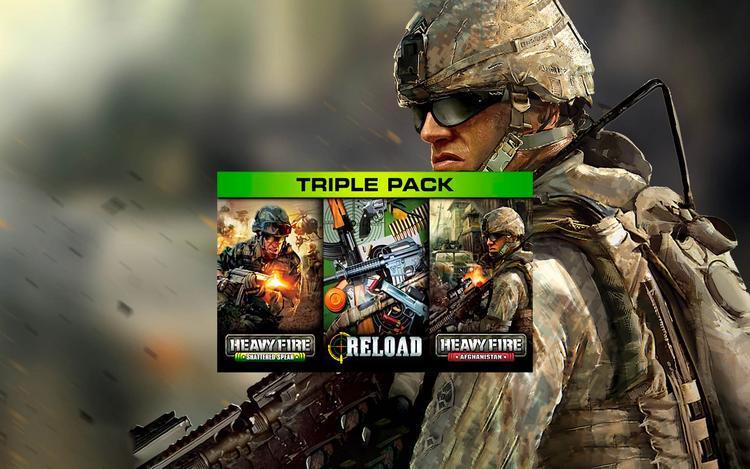 Heavy Fire + Reload Triple Pack