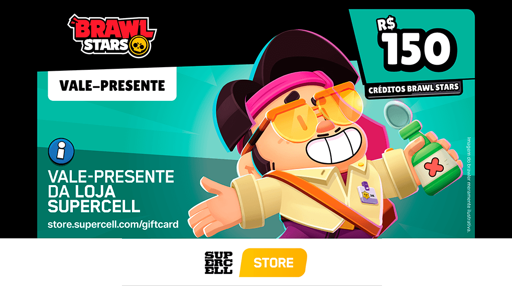 Supercell Brawl Stars 150 BRL Digital