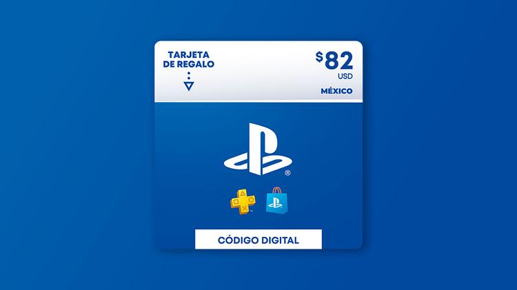 $82 PlayStation Store Gift Card (Mexico)