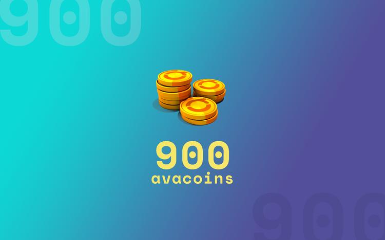 900 Avacoins