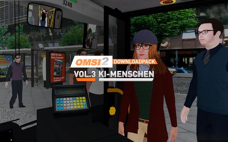 OMSI 2 Add-on Downloadpack Vol. 3 – KI-Menschen (DLC)