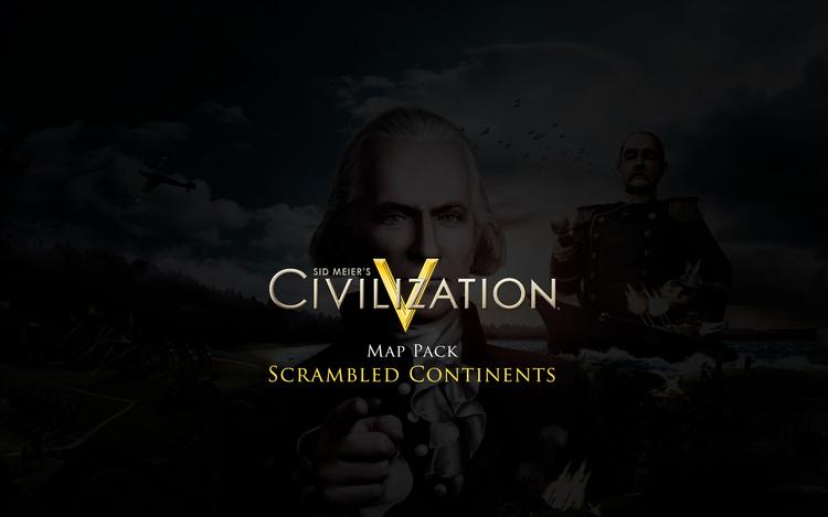 Sid Meier's Civilization V Map Pack: Scrambled Continents (DLC)