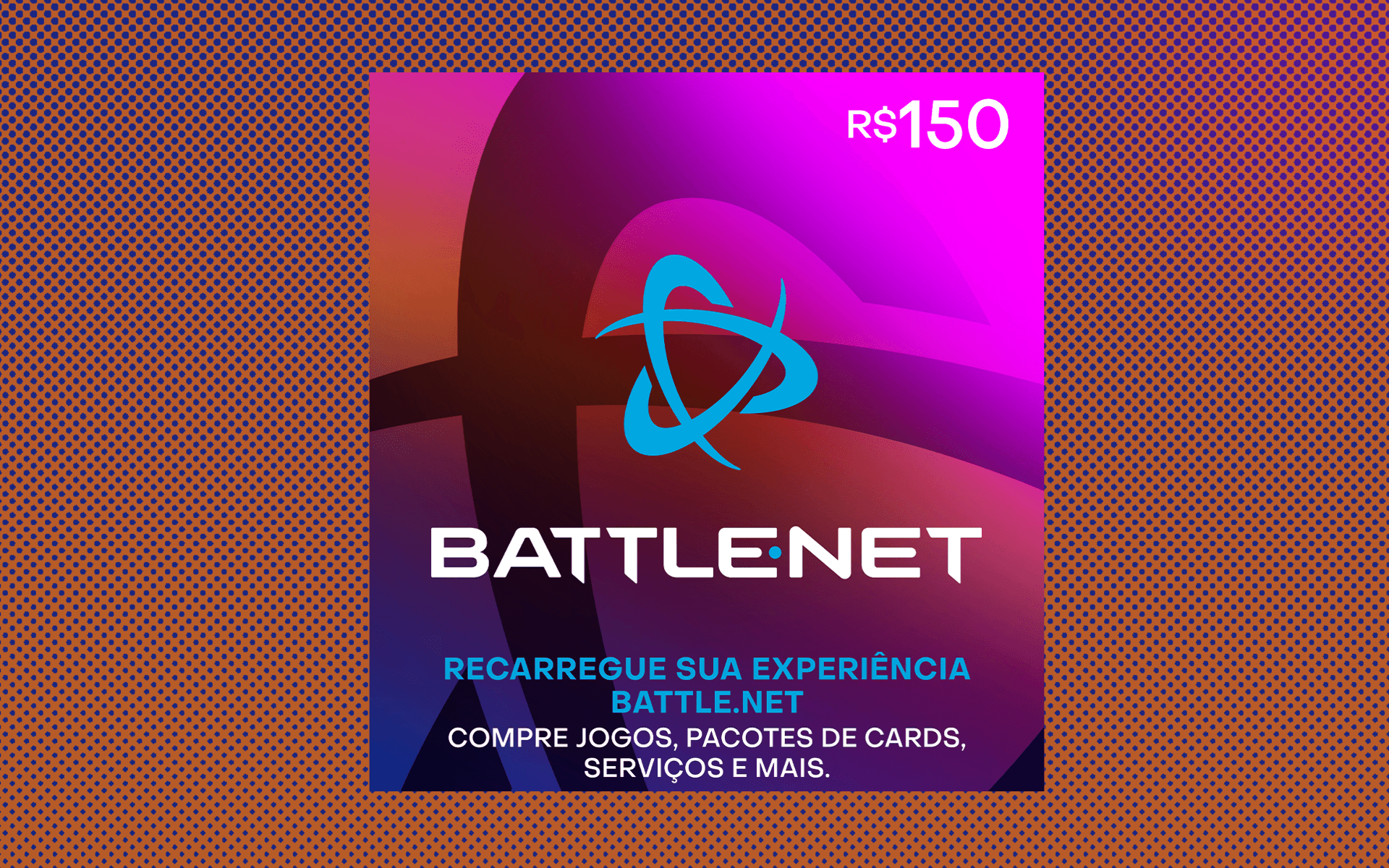 Cartão Presente Battle.Net – R$ 150 [Exclusivo Brasil]