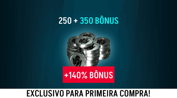 Rainbow Six Mobile - 250 Platina + Bônus de 350 (PRIMEIRA COMPRA!)