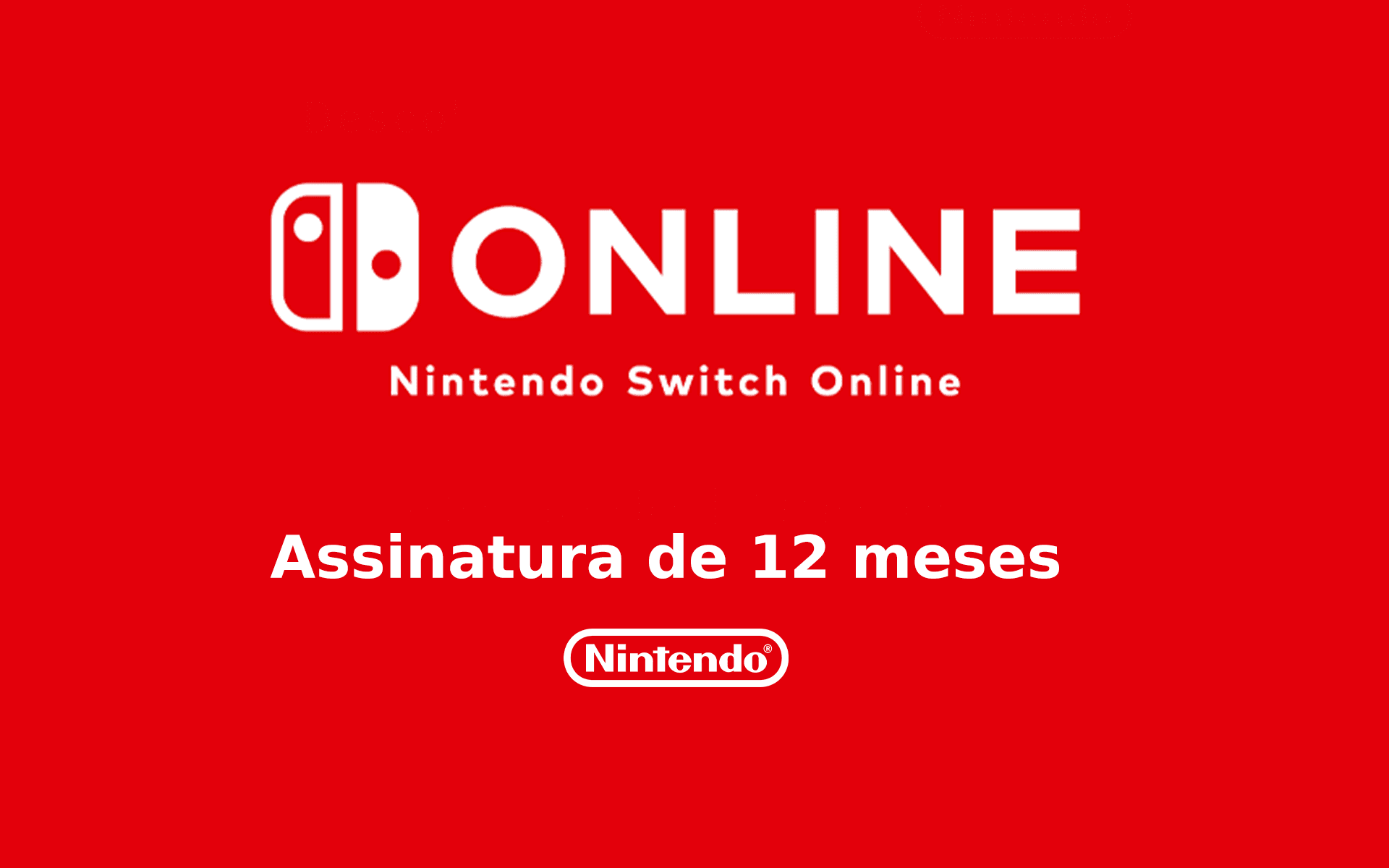 Nintendo Switch Online - 12 Meses
