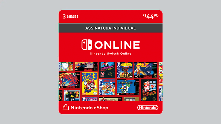 Nintendo Switch Online - 3 Meses
