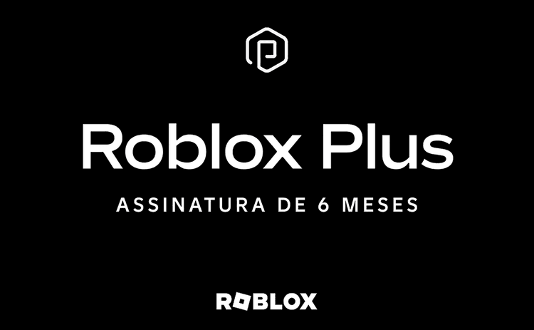 Assinatura Roblox Plus 6 meses