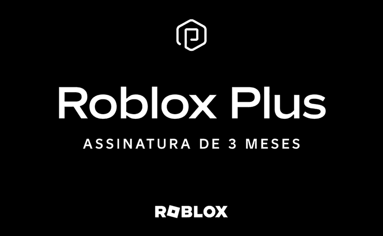 Assinatura Roblox Plus 3 meses