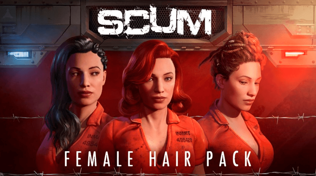 SCUM Female Hair Pack