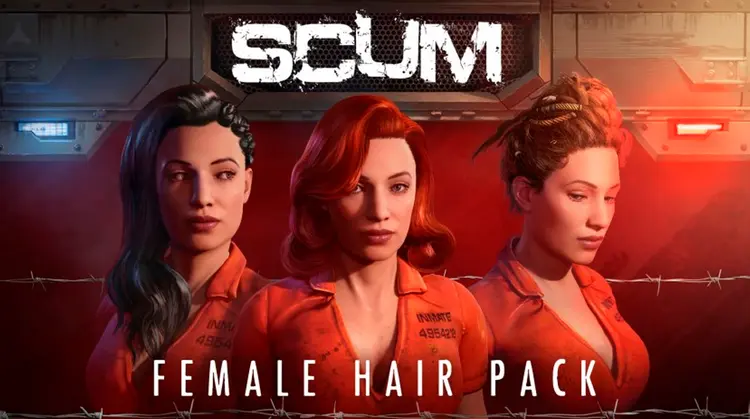 SCUM Female Hair Pack