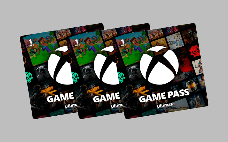 Xbox Game Pass Ultimate 1 mês - 3 unid.