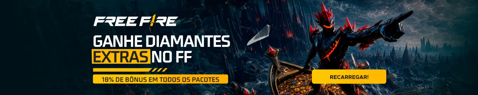 Free Fire 10% Bônus