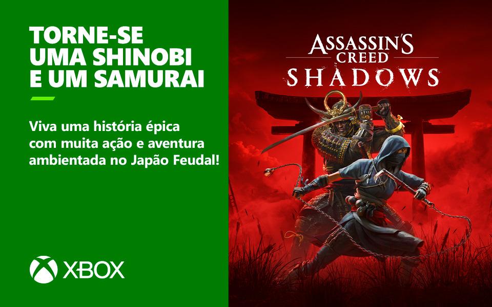 Assassin`s Creed Shadows - Pré venda no Hype Games