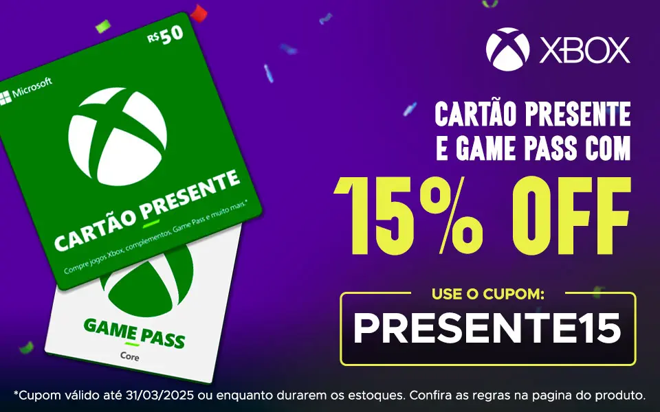 Xbox com 15% OFF