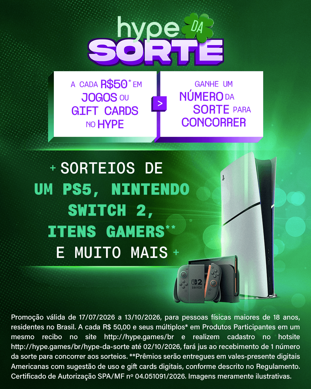 Promoção Hype